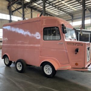 Pink Citroen food truck: A mobile sight of street food