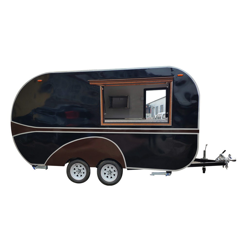 4m(13ft)Alloytype Shape Food Trailer - Image 2