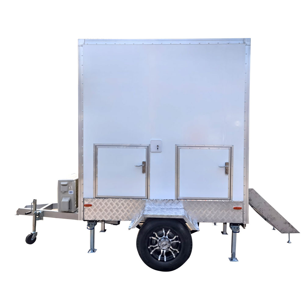 2m(6.5ft)Single Stall Toilet Trailer - Image 2
