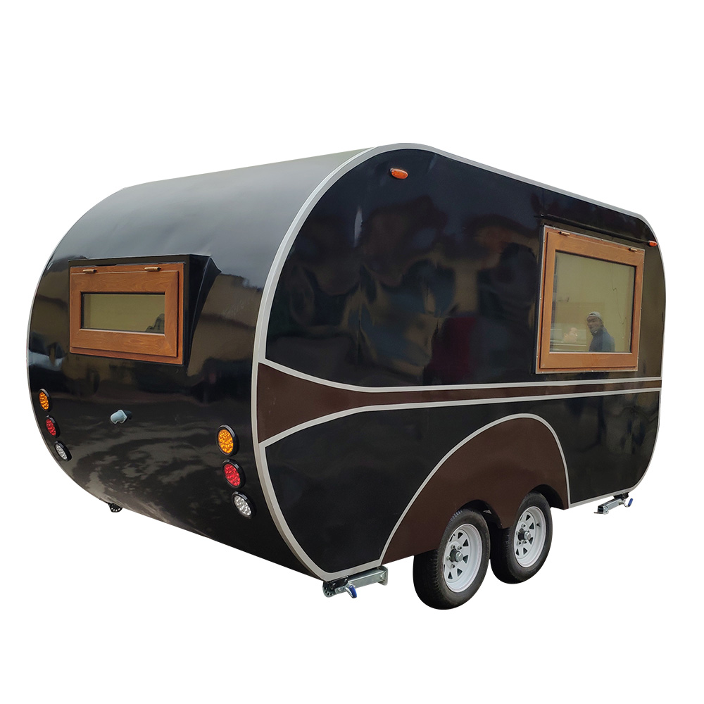 4m(13ft)Alloytype Shape Food Trailer - Image 3